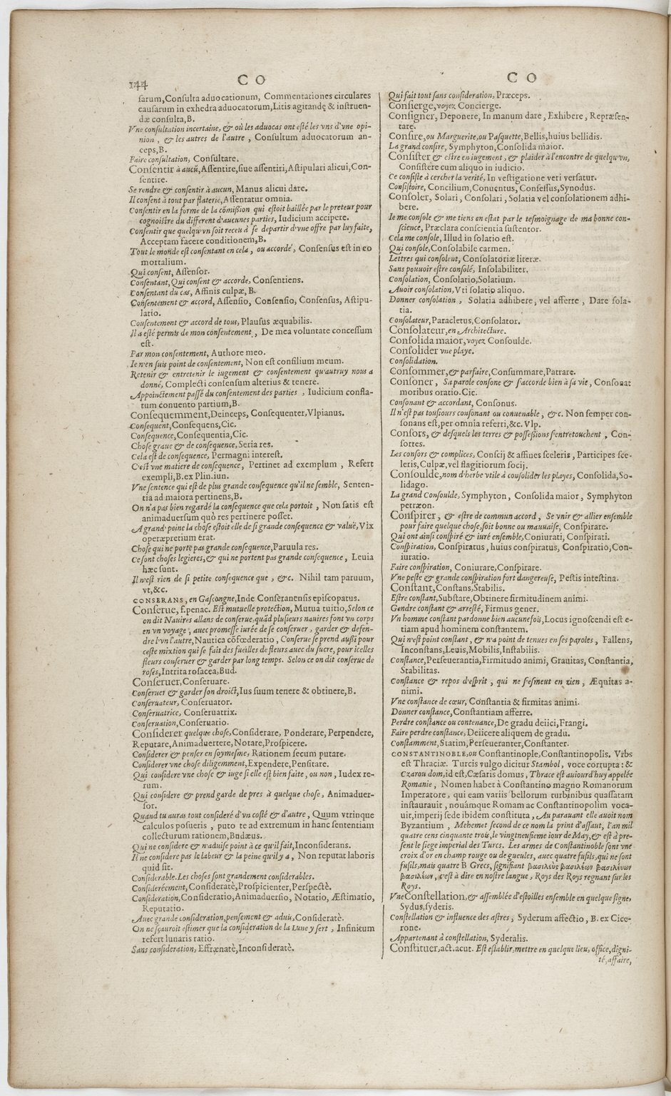 1606 - David Douceur - Trésor de la langue française - BnF