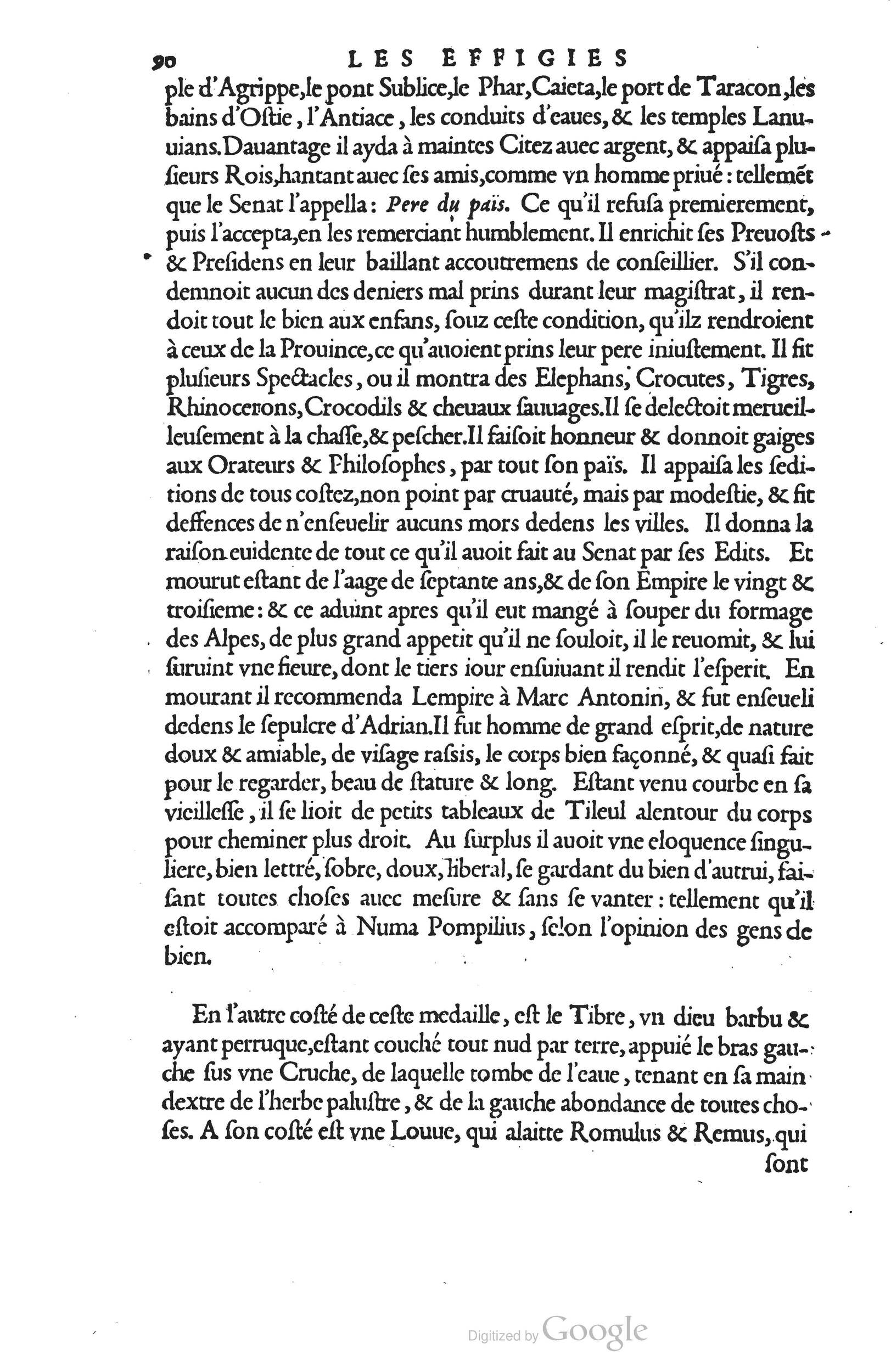 1553 - Jacopo Strada et Thomas Guérin - Épitome du Trésor des antiquités - Prague