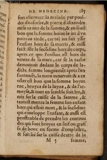 1586 - Benoît Rigaud - Trésor des fleurs et secrets de médecine - Université Paris Cité