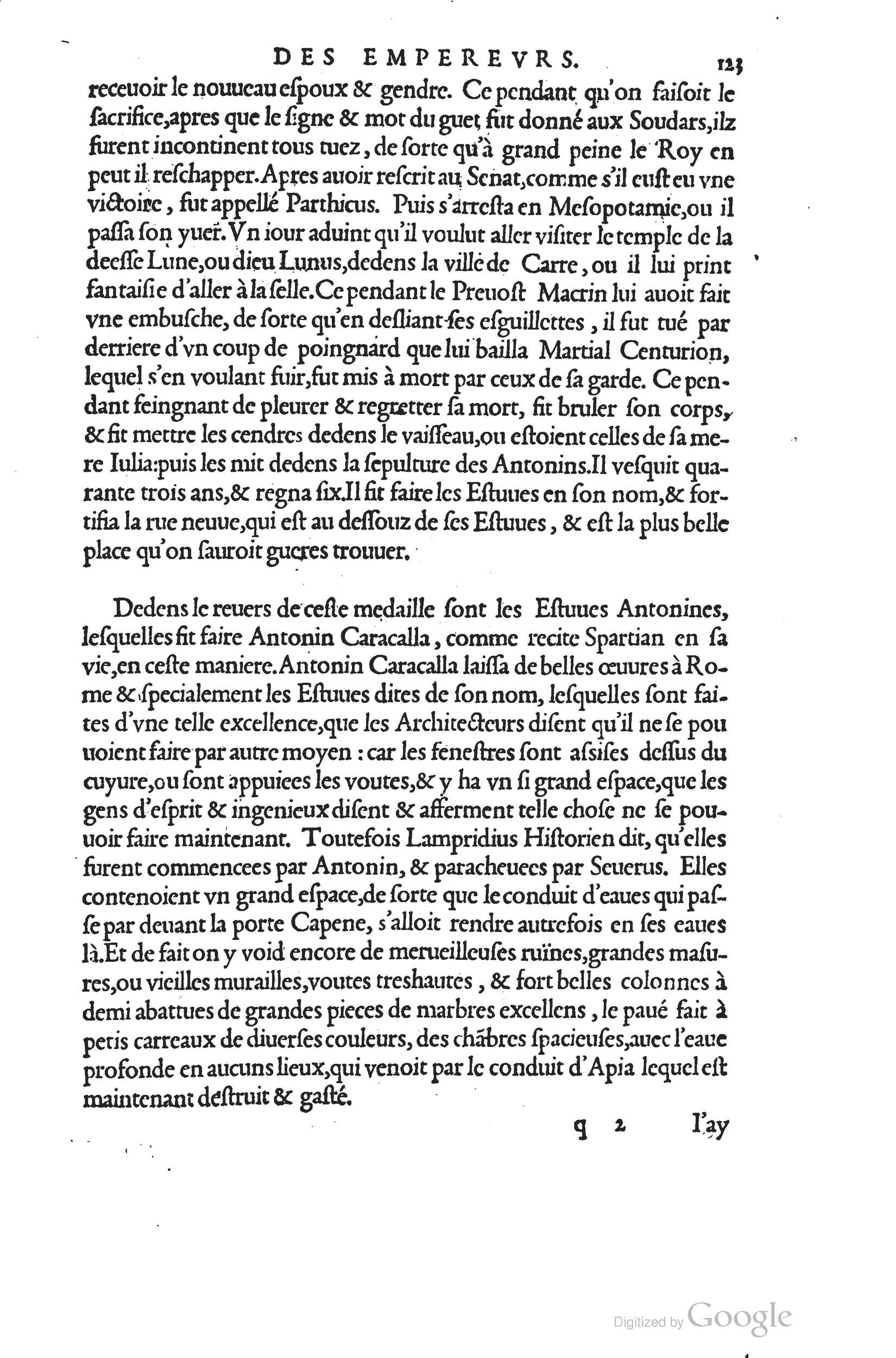 1553 - Jacopo Strada et Thomas Guérin - Épitome du Trésor des antiquités - Prague 1553 - Jacopo Strada et Thomas Guérin - Épitome du Trésor des antiquités - Prague