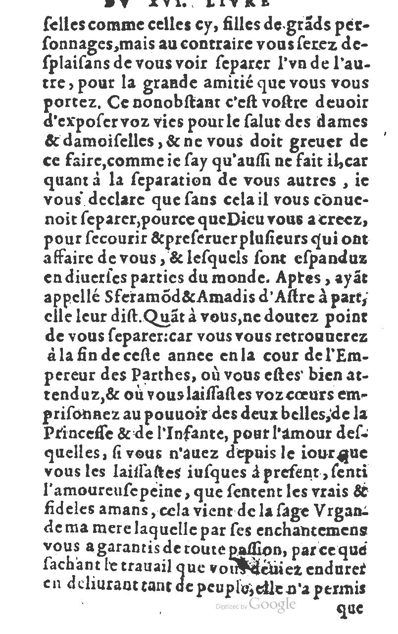 1582 - Jean Huguetan - Trésor des Amadis T. 1 - BM Lyon