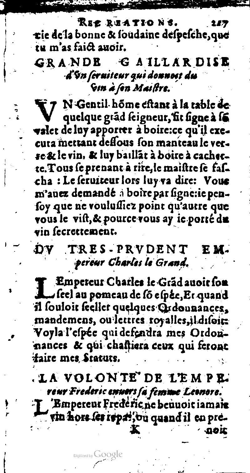 1616 - Balthazar Bellère - Trésor des récréations - NK ČR Prague