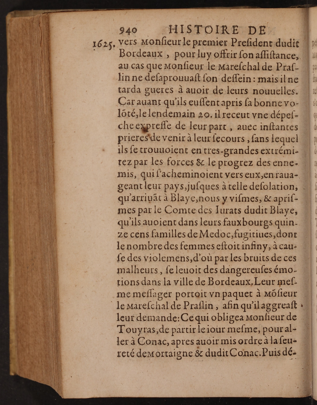 1626 - Joseph Bouillerot - Trésor de l’histoire générale de notre temps - BnF Arsenal