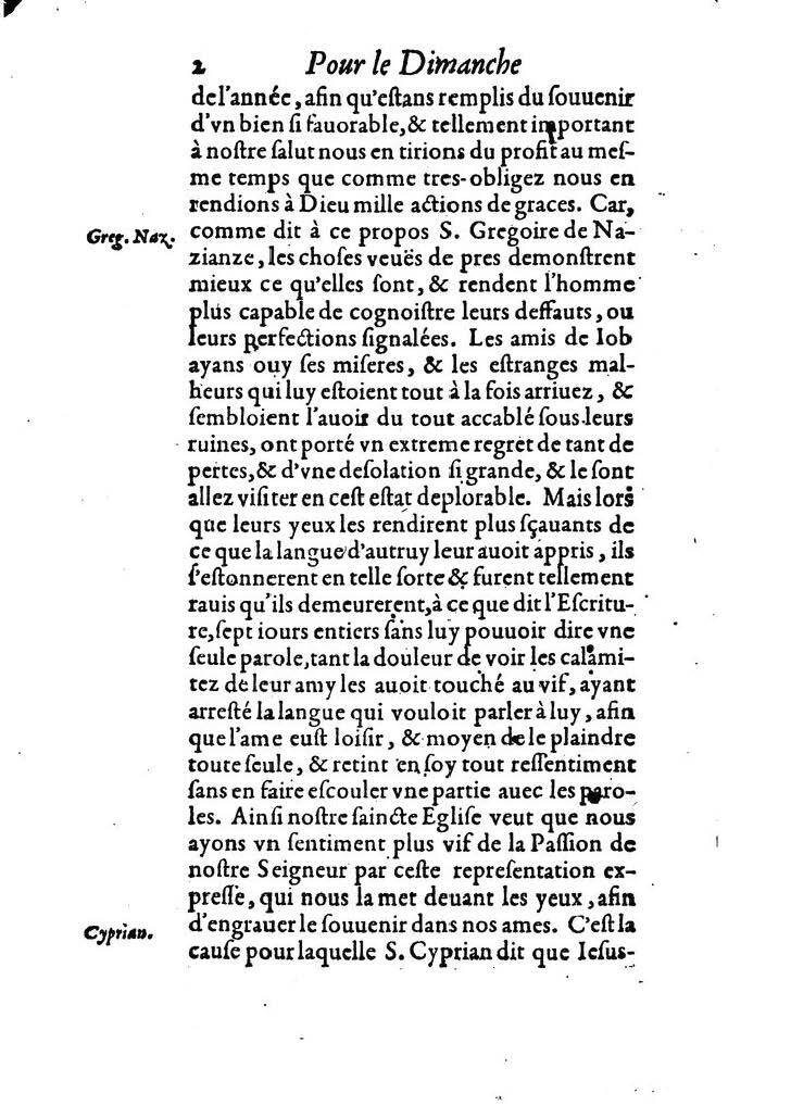 1607 - Nicolas Du Fossé - Trésor quadragésimal - T 02 - BM Lyon