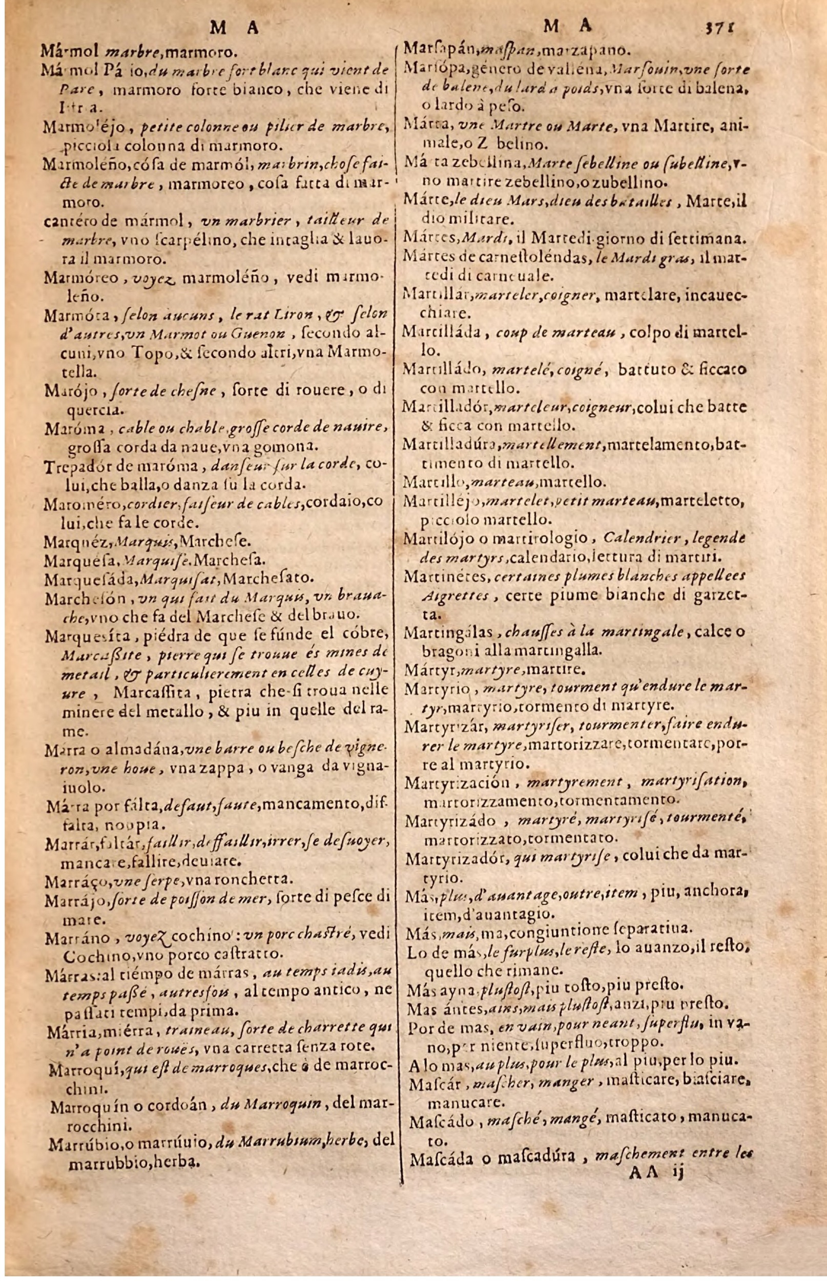 1627 - Jacques Crespin - Trésor des trois langues - Regensburg