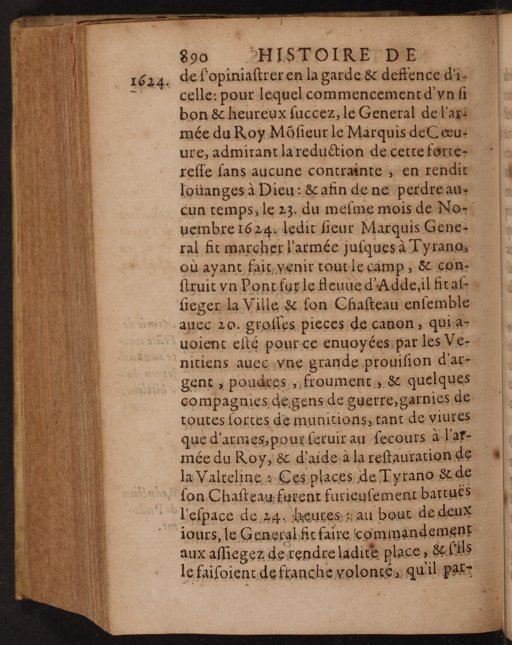 1626 - Joseph Bouillerot - Trésor de l’histoire générale de notre temps - BnF Arsenal