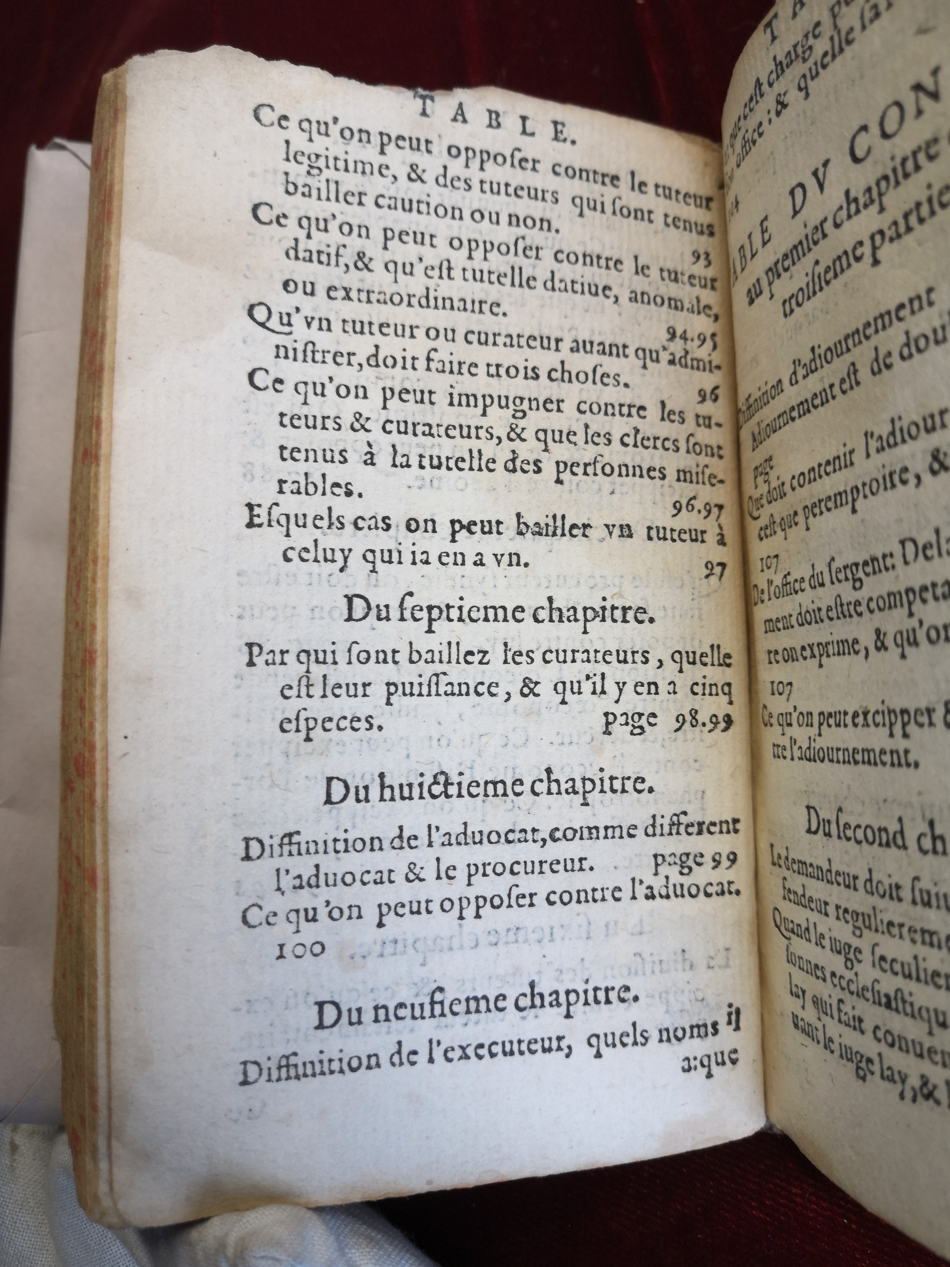 1575 - Jean d’Ogerolles et Benoît Rigaud - Trésor de pratique pour les juges - BM Grenoble 1575 - Jean d’Ogerolles et Benoît Rigaud - Trésor de pratique pour les juges - BM Grenoble