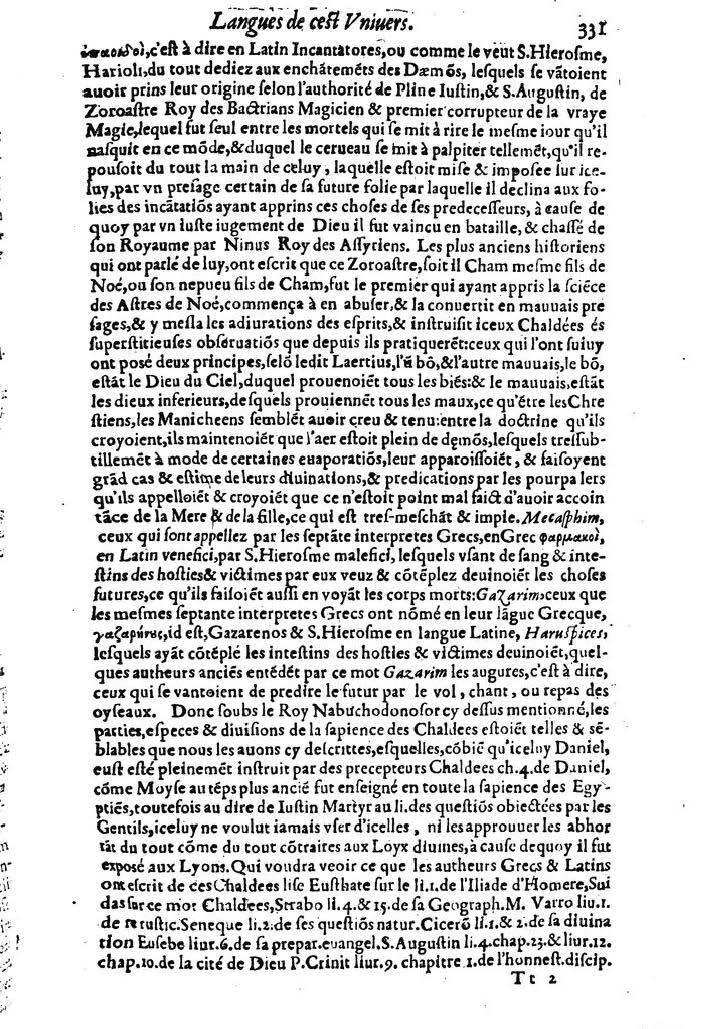 1613 - Matthieu Berjon - Trésor de l’histoire des langues de cet univers - BM Lyon