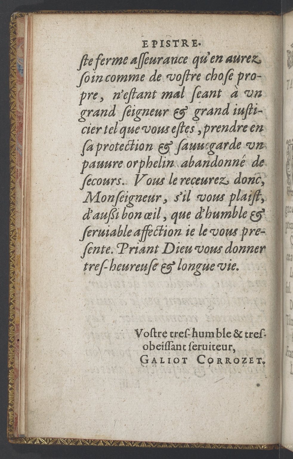 1603 - Galiot Corrozet - Trésor des histoires de France - BnF Tolbiac