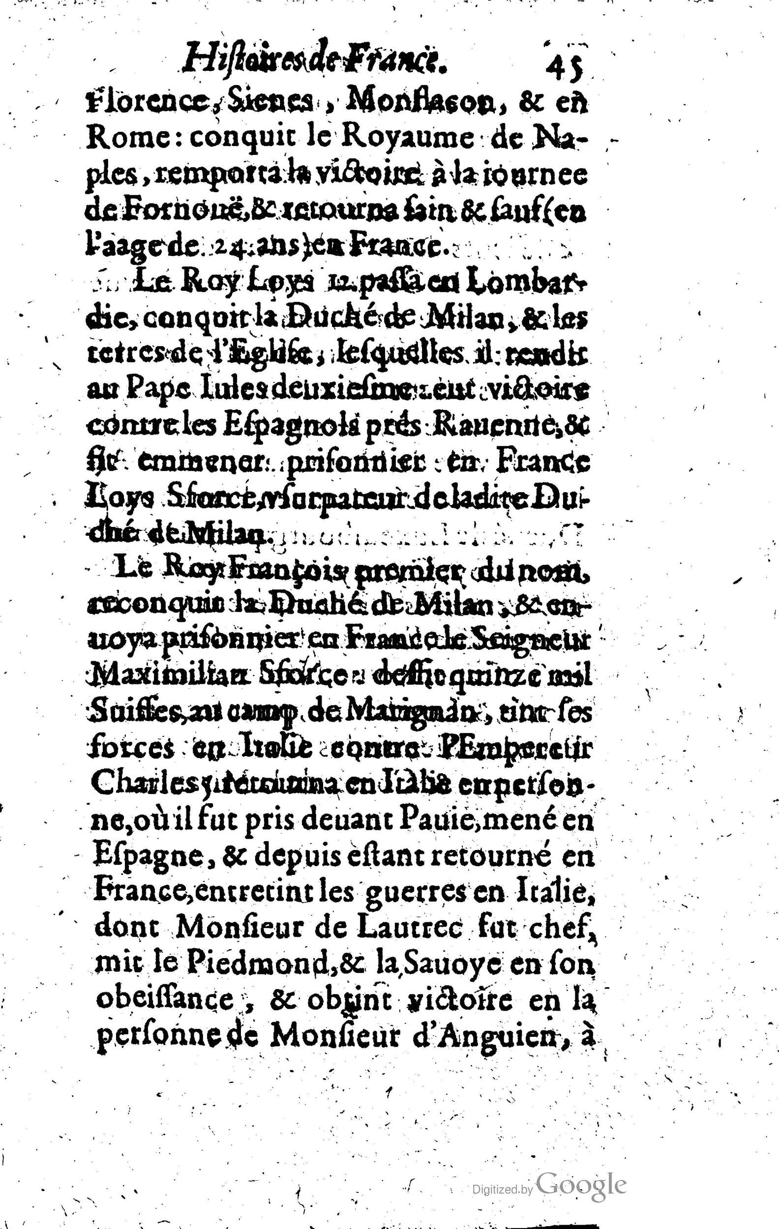 1619 - Jean Corrozet - Trésor des histoires de France - Anvers Musée Plantin-Moretus