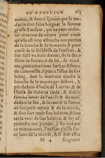 1586 - Benoît Rigaud - Trésor des fleurs et secrets de médecine - Université Paris Cité