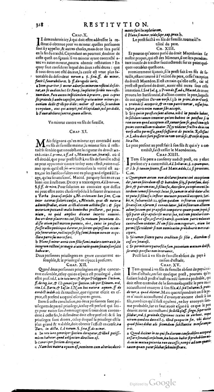 1629 - Veuve Nicolas Buon - Trésor du droit français (21754 T. 3) - BM Lyon