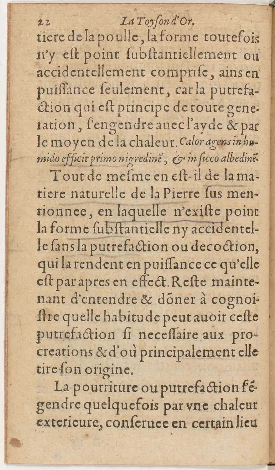 1612 - Charles Sevestre - Toison d’or ou la fleur des Trésors - BnF