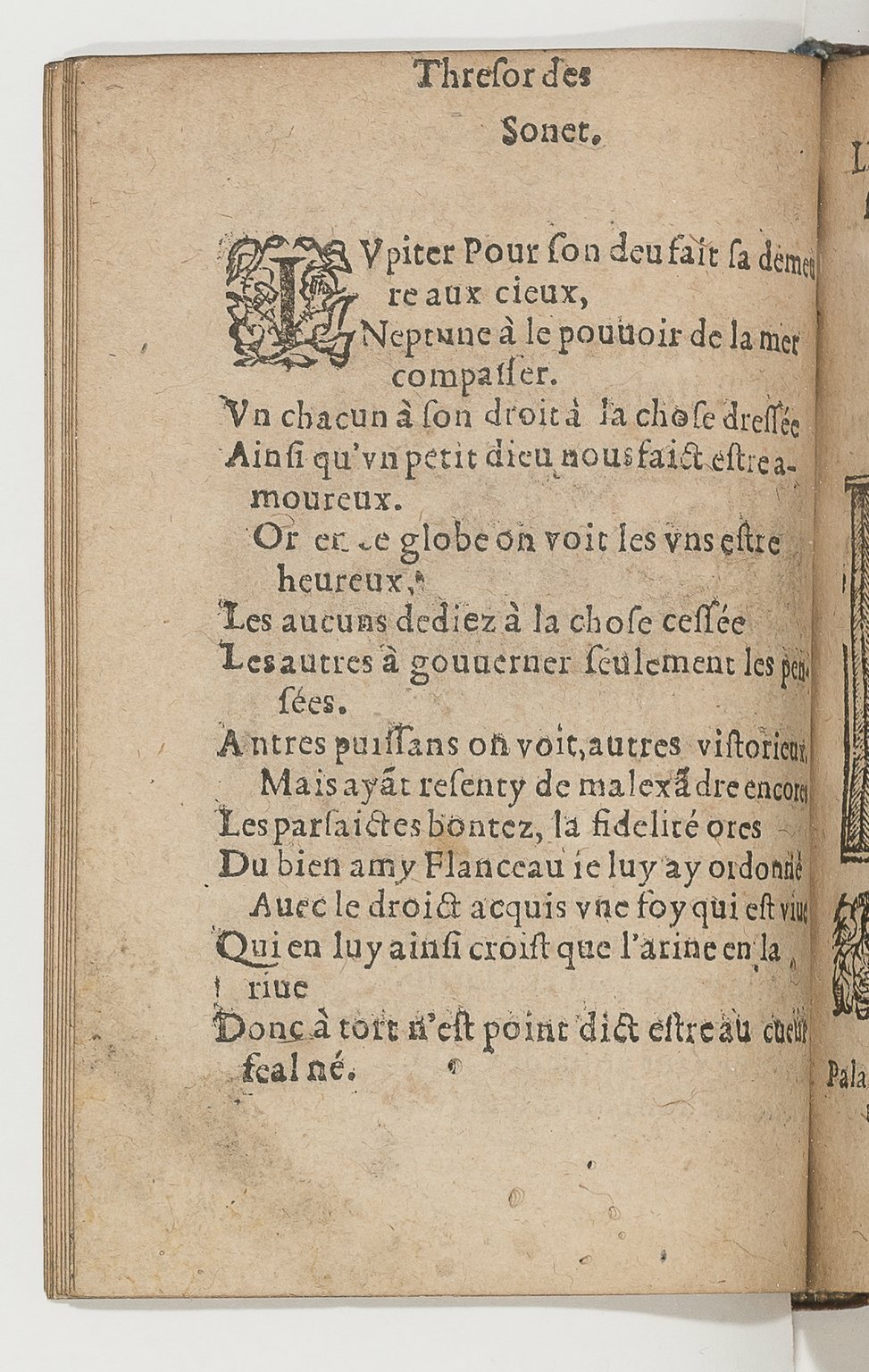 1568c. - Veuve Jean Bonfons - Trésor des joyeuses inventions du parangon de poésies - BnF Arsenal