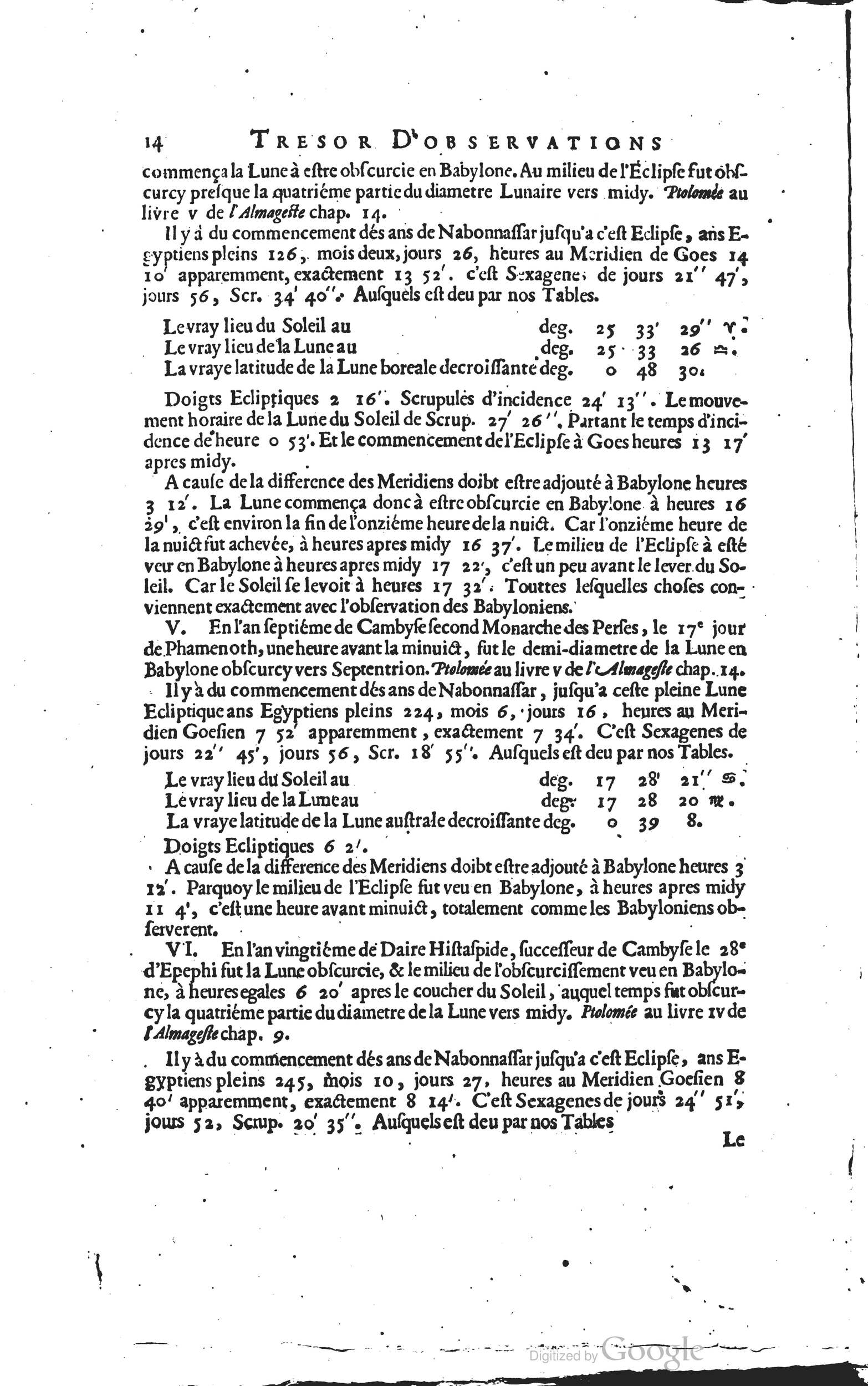 1634 - Zacharie Roman - Les Tables perpétuelles - Universiteit Leiden