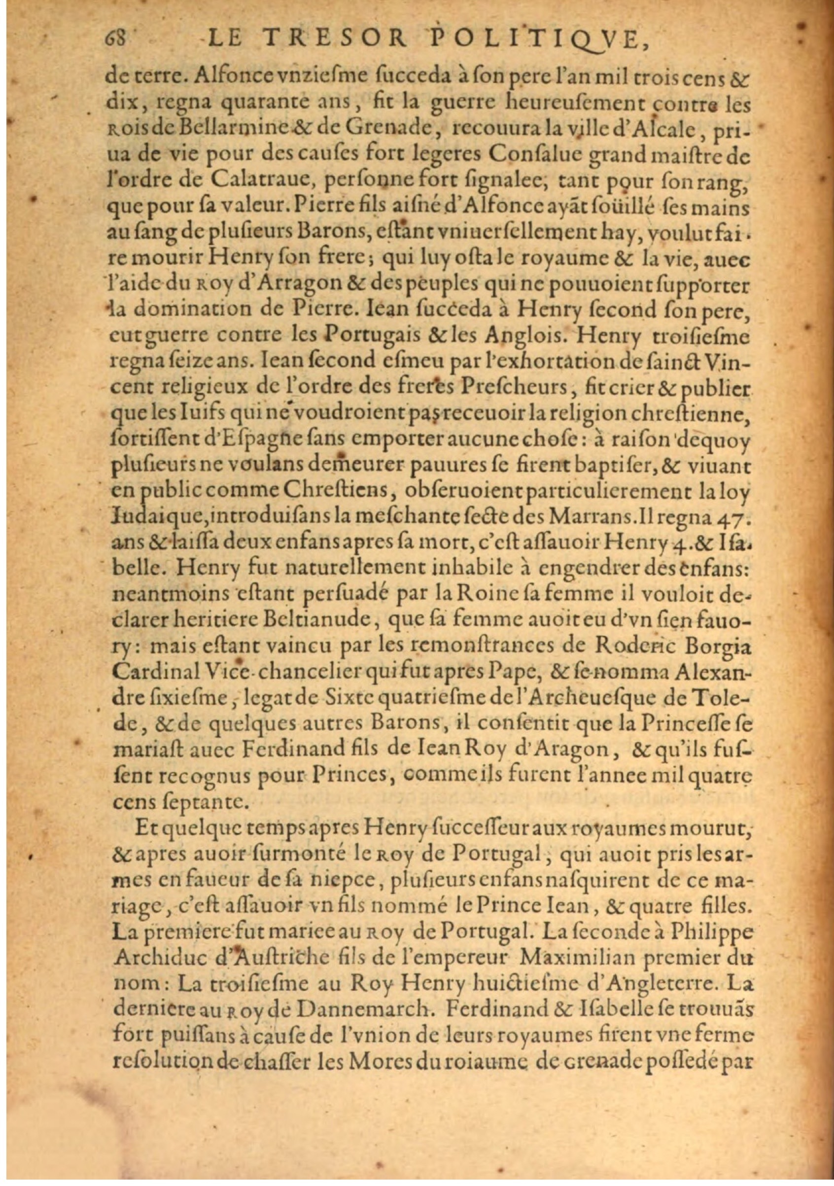1608 - Pierre Chevalier - Trésor politique - BSB Munich