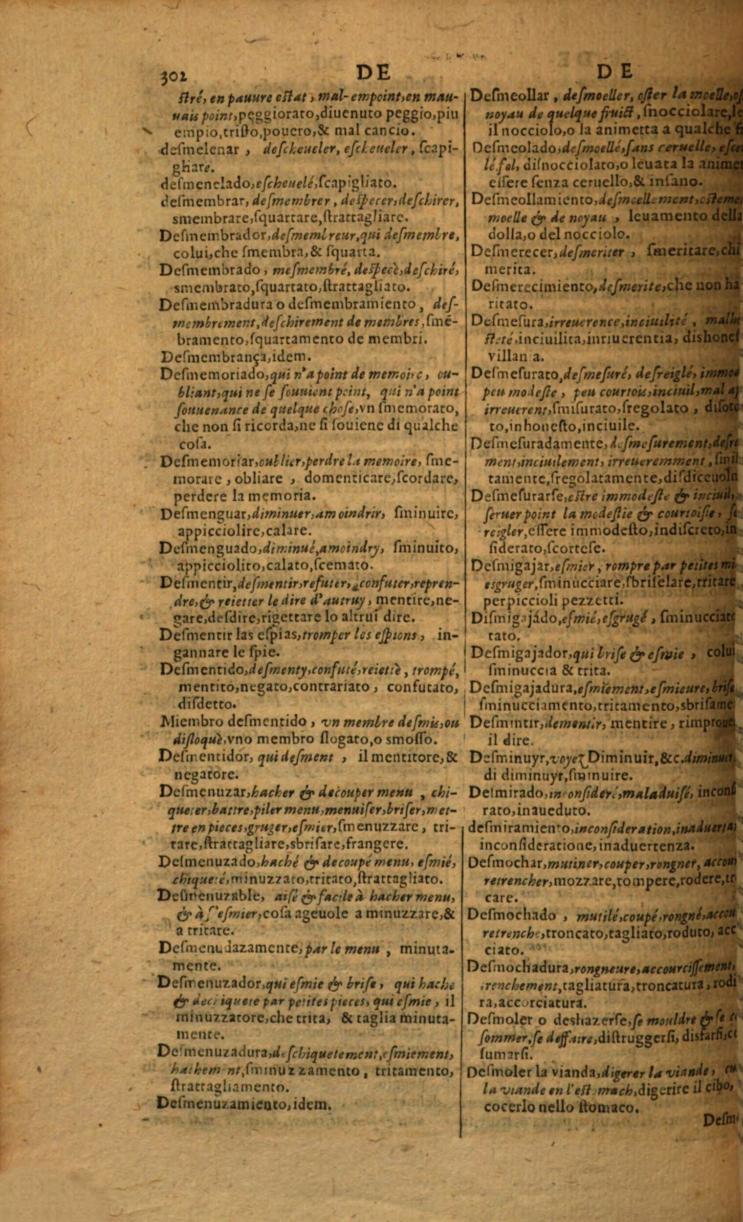 1617 - Samuel Crespin - Trésor des trois langues espagnole, française et italienne (Première partie) - Regensburg