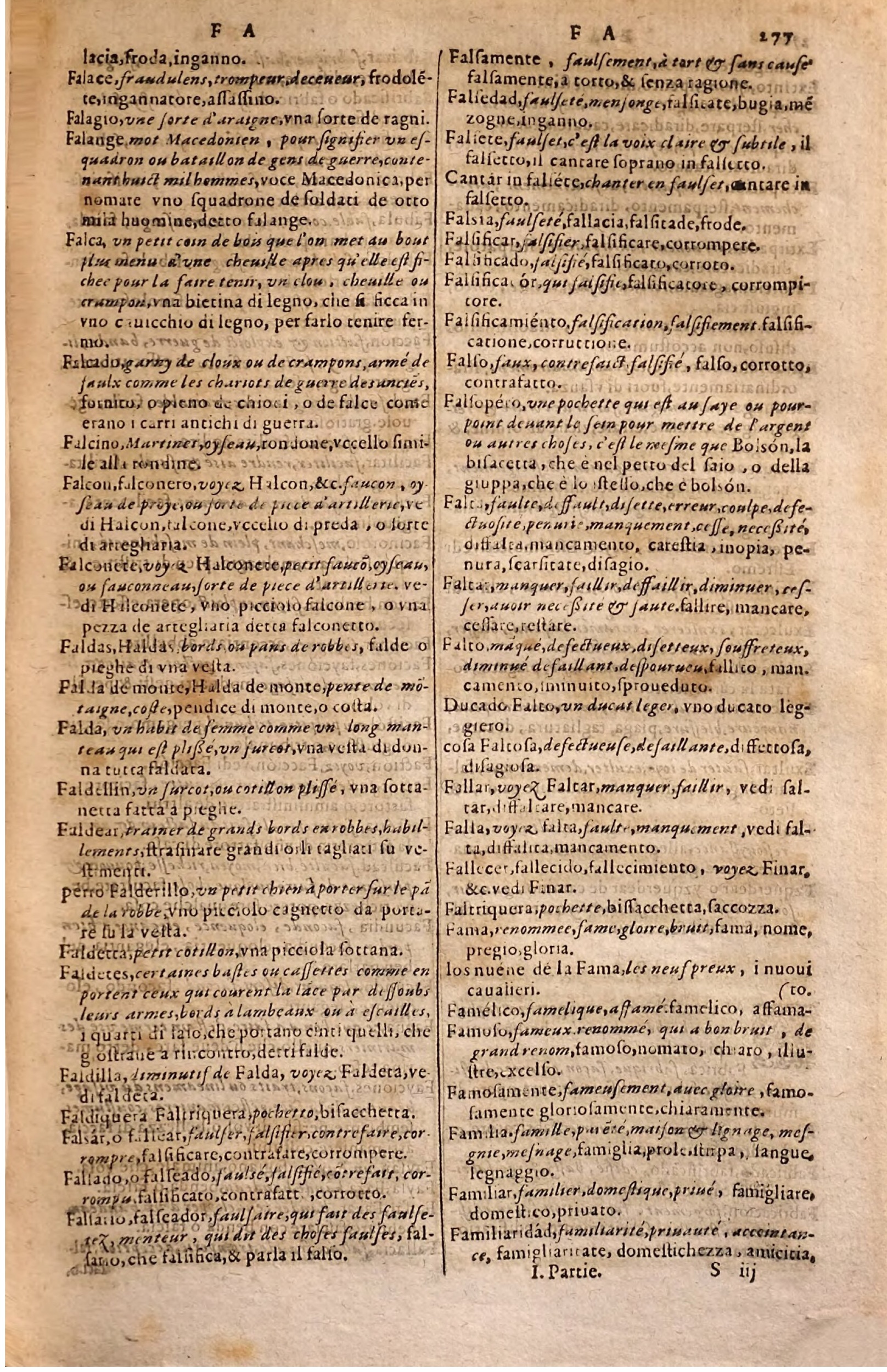 1627 - Jacques Crespin - Trésor des trois langues - Regensburg