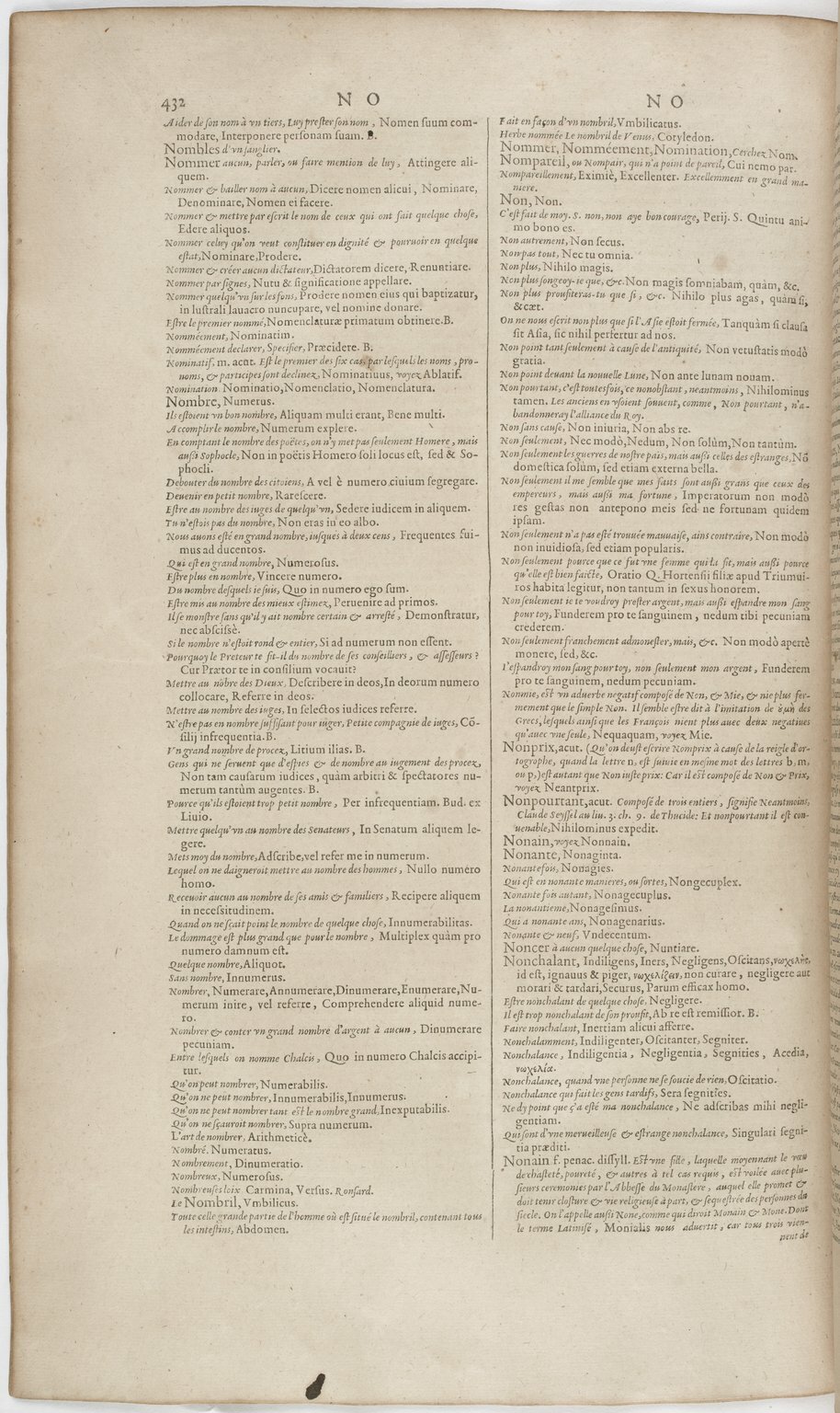 1606 - David Douceur - Trésor de la langue française - BnF