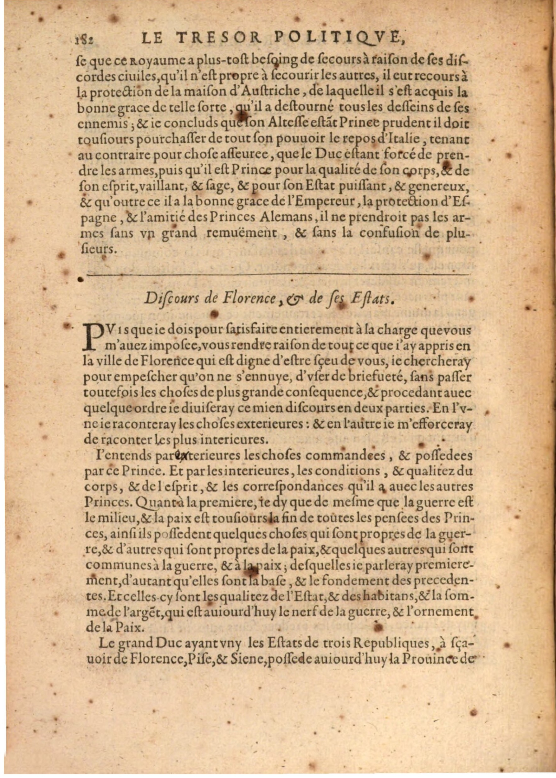 1608 - Nicolas Du Fossé - Trésor politique - BSB Munich 1608 - Nicolas Du Fossé - Trésor politique - BSB Munich