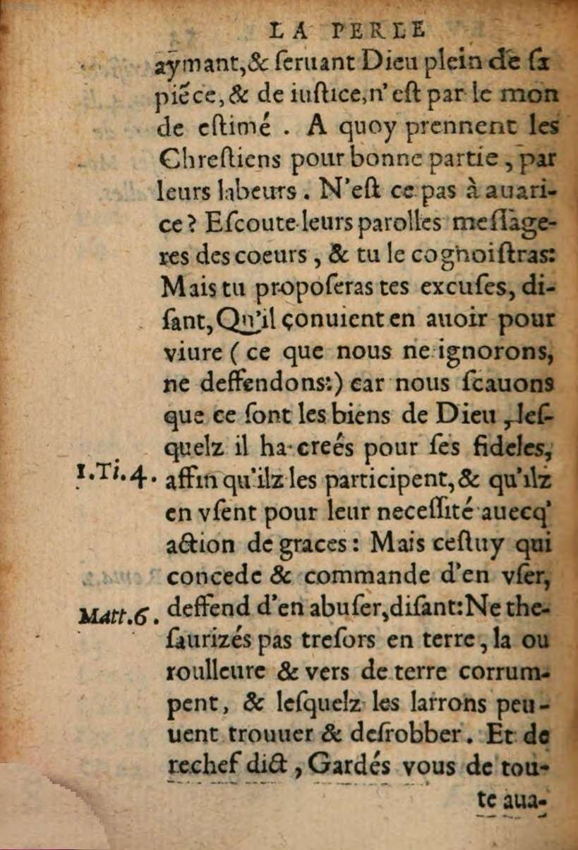 1548 - René Avril et Vivant Gaulterot - Perle précieuse évangélique et Trésor divin - BSB Munich