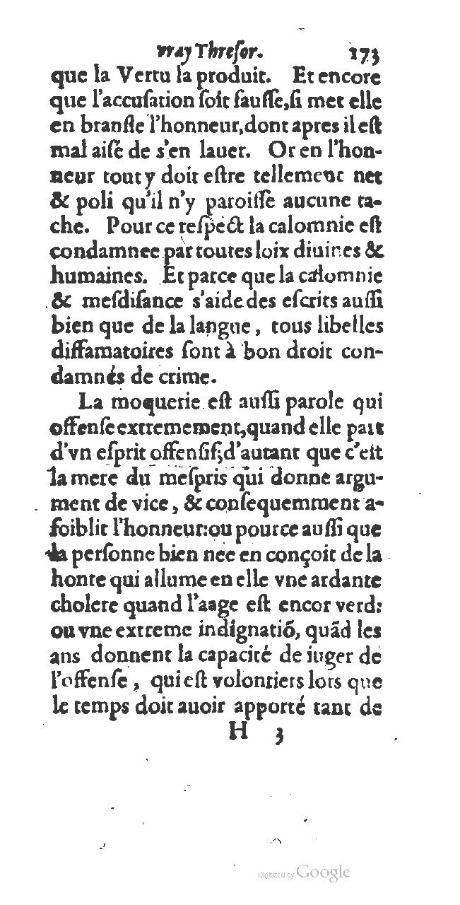 1615 - François Le Fèvre - Cabinet du vrai trésor - BCU Lausanne
