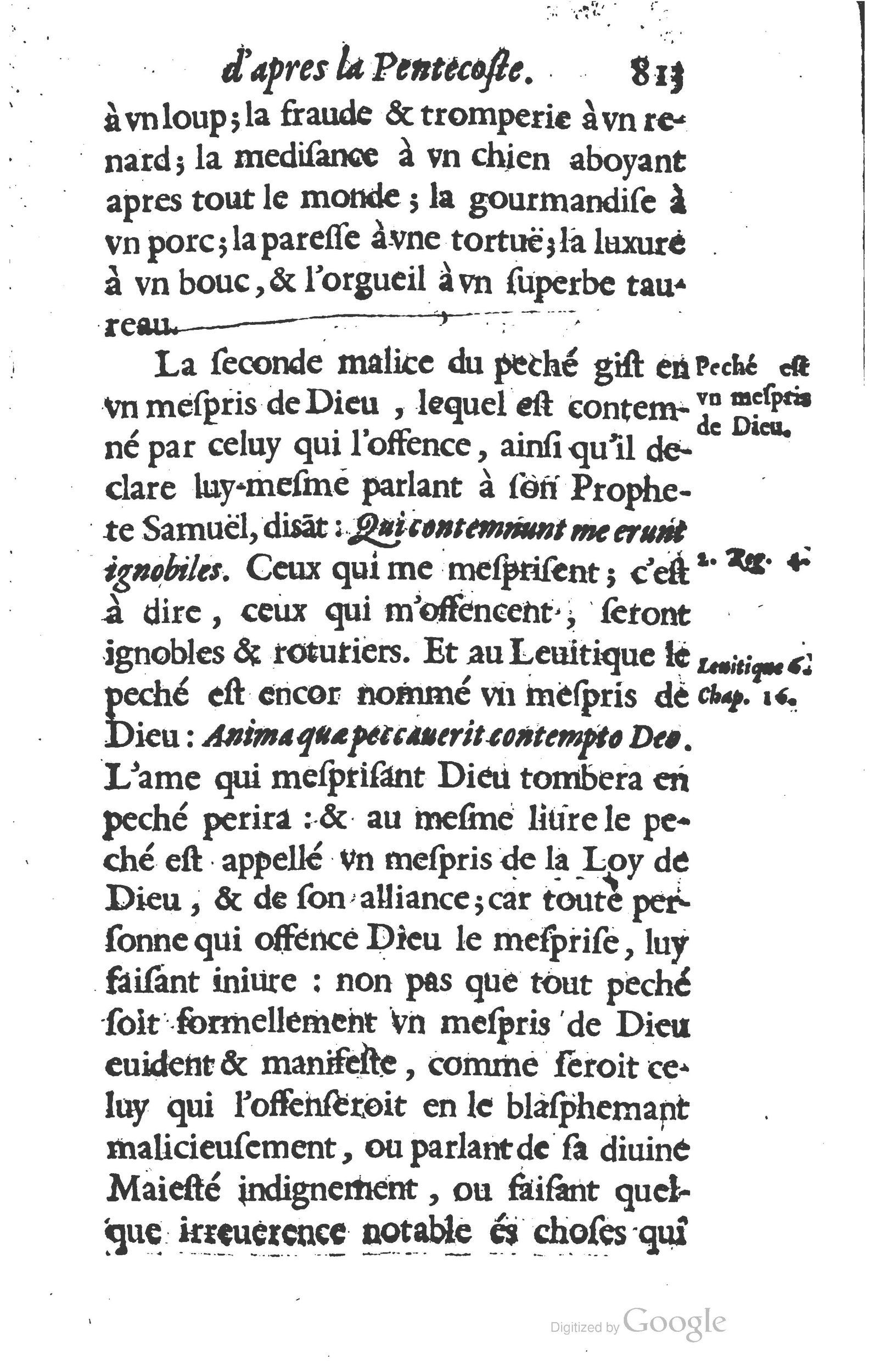1629 - Manassés de Préaulx - Sermons ou Trésors de la piété chrétienne - BM Lyon