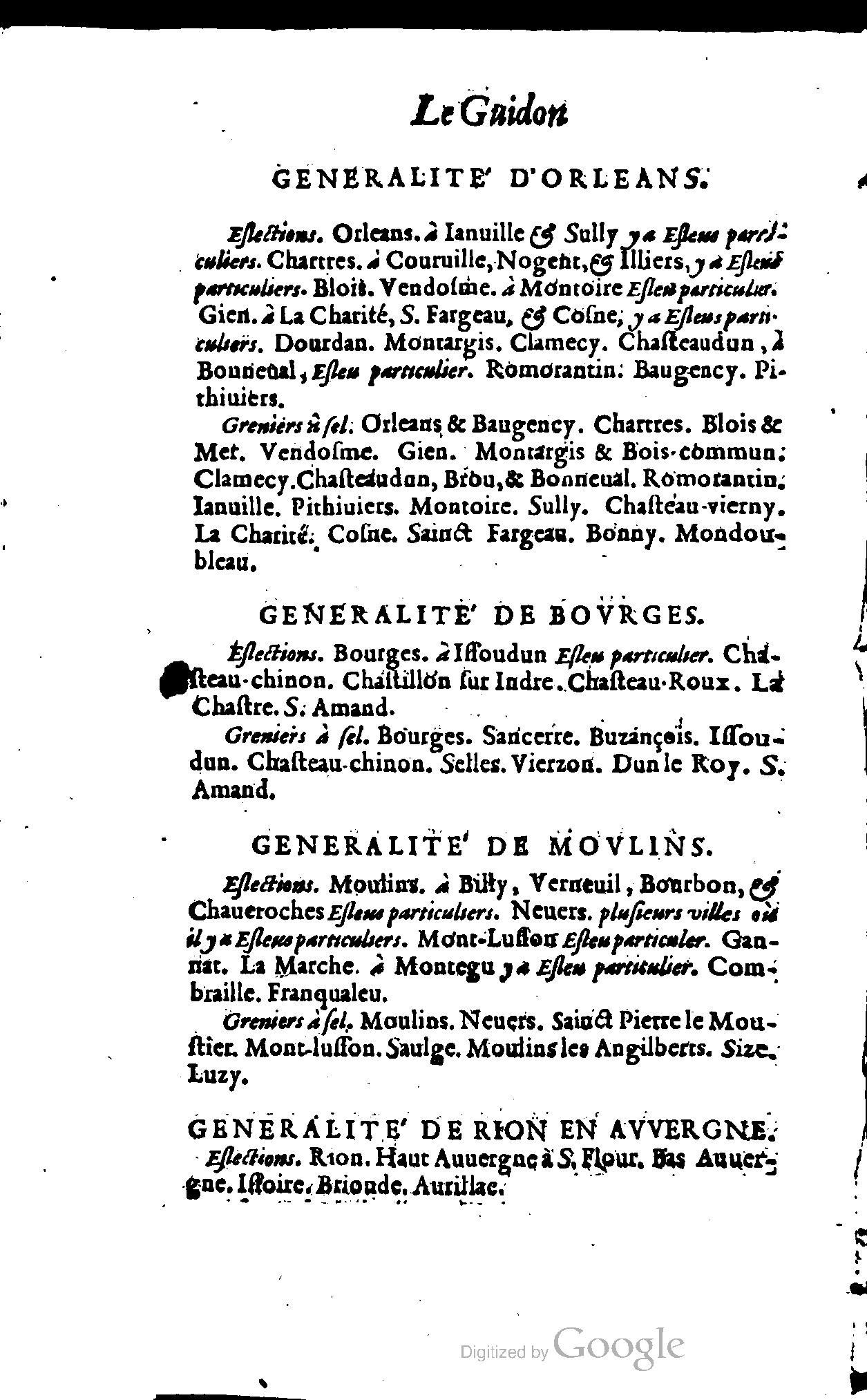 1614 - Jean Richer - Trésor du nouveau style et protocole de la chancellerie de France - BSB Munich