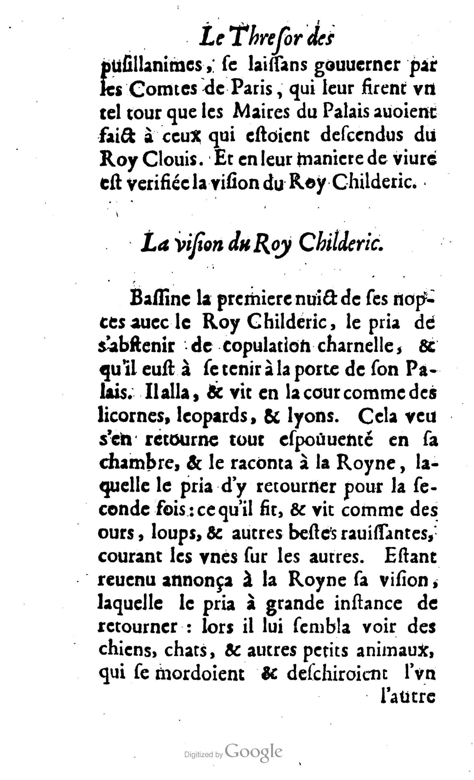 1638 - Jean Corrozet - Trésor des histoires de France - BM Lyon