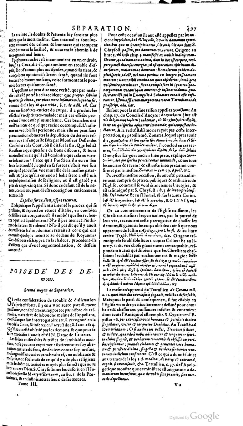1629 - Veuve Nicolas Buon - Trésor du droit français (21754 T. 3) - BM Lyon