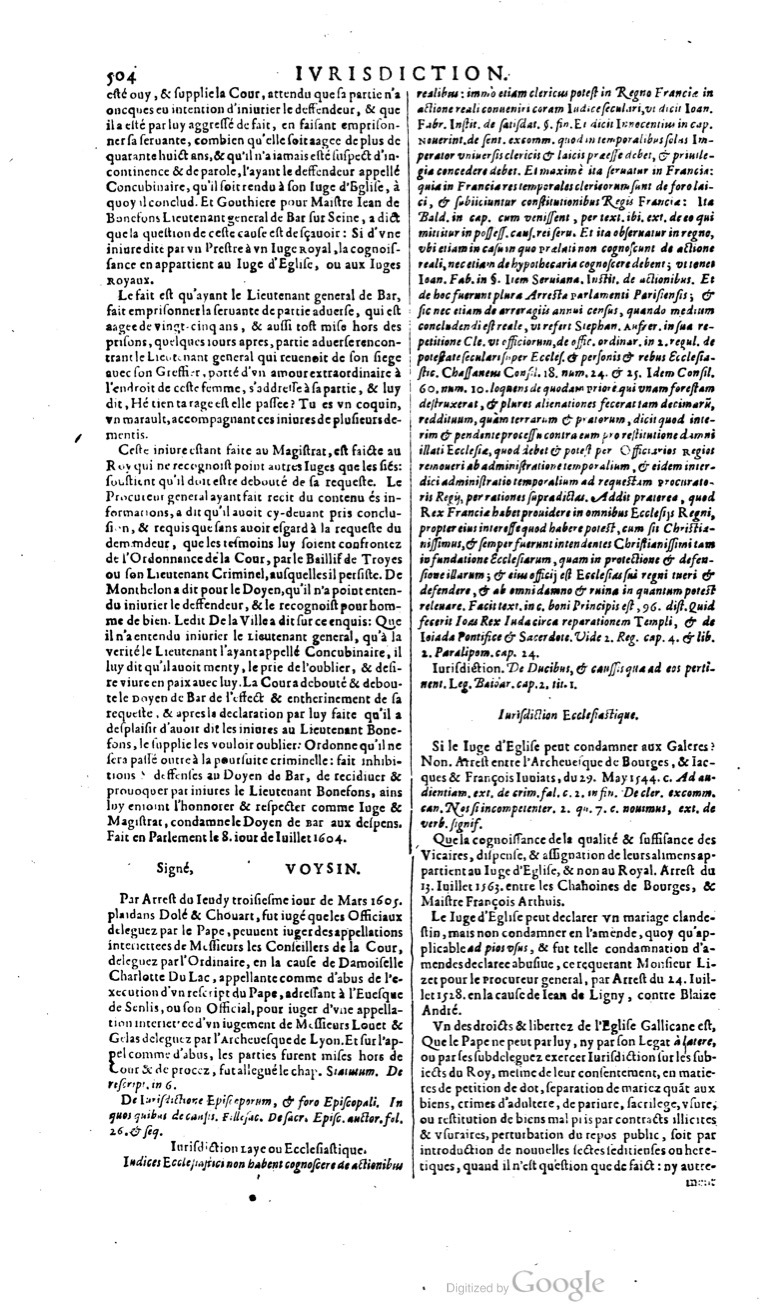 1629 - Veuve Nicolas Buon - Trésor du droit français (29620 T. 2) - BM Lyon