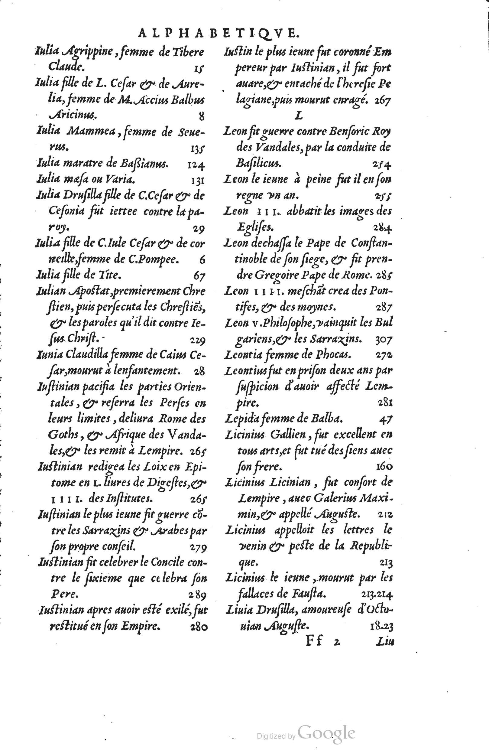 1553 - Jacopo Strada et Thomas Guérin - Épitome du Trésor des antiquités - Prague