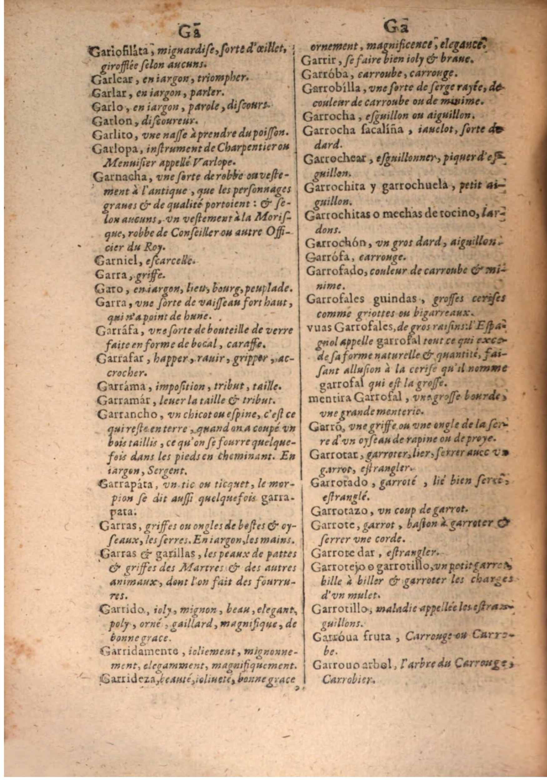 1645 - A. de Sommaville et A. Courbé - Trésor des deux langues espagnole et française - BSB Munich 1645 - A. de Sommaville et A. Courbé - Trésor des deux langues espagnole et française - BSB Munich