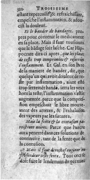 1612 - Thomas Portau - Trésor de chirurgie - BIU Santé