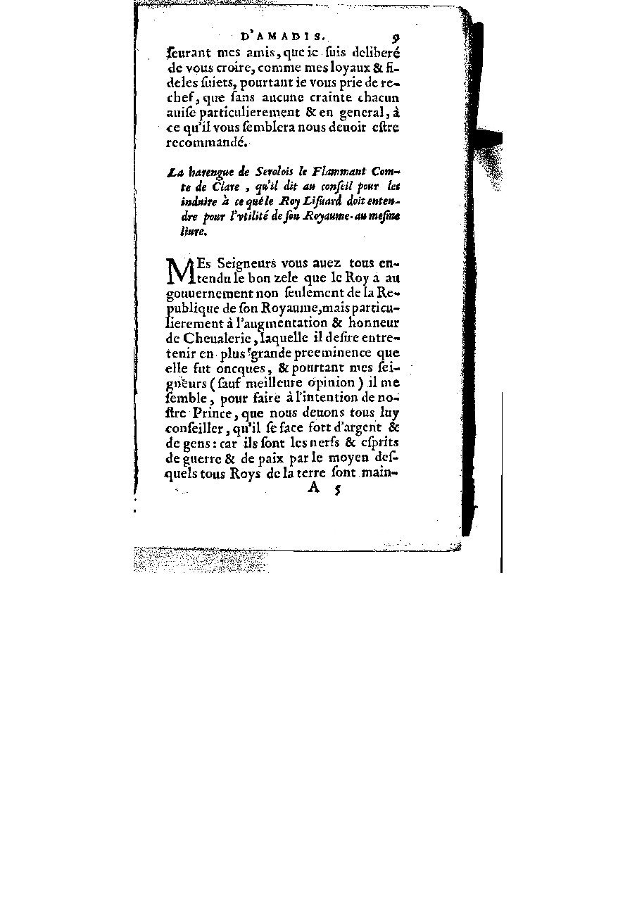 1572 - Veuve Gabriel Cotier - Trésor des Amadis - BM Lyon 1572 - Veuve Gabriel Cotier - Trésor des Amadis - BM Lyon