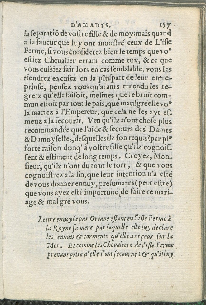 1559 - Pierre Regnard - Trésor des Amadis - Det KLG Copenhague