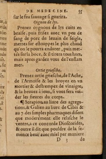 1586 - Benoît Rigaud - Trésor des fleurs et secrets de médecine - Université Paris Cité 1586 - Benoît Rigaud - Trésor des fleurs et secrets de médecine - Université Paris Cité
