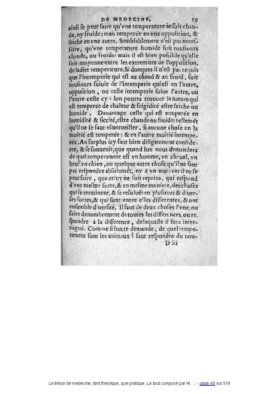 1560 - Pierre et Jan Moine - Trésor de médecine - Université Paris Cité