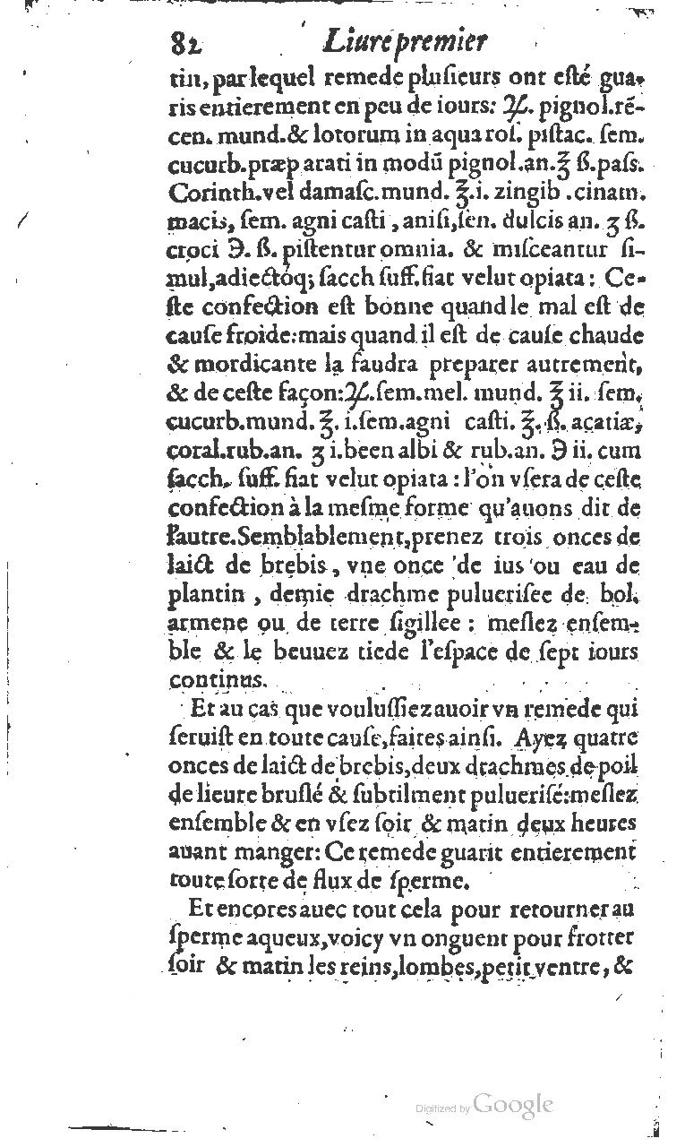 1617 - Jean Le Bouc - Trésor des remèdes secrets - BM Lyon