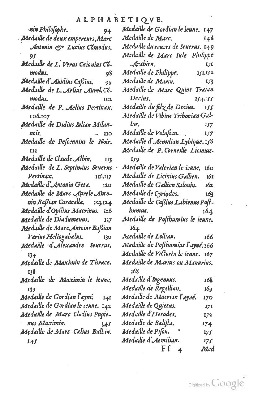 1553 - Jacopo Strada et Thomas Guérin - Épitome du Trésor des antiquités - UGent 1553 - Jacopo Strada et Thomas Guérin - Épitome du Trésor des antiquités - UGent