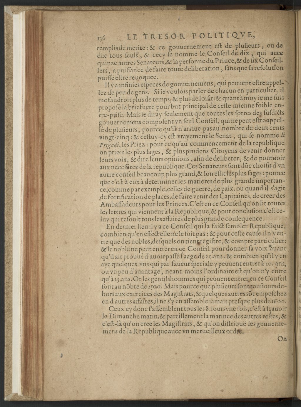 1608 - Nicolas Du Fossé - Trésor politique - BnF Tolbiac