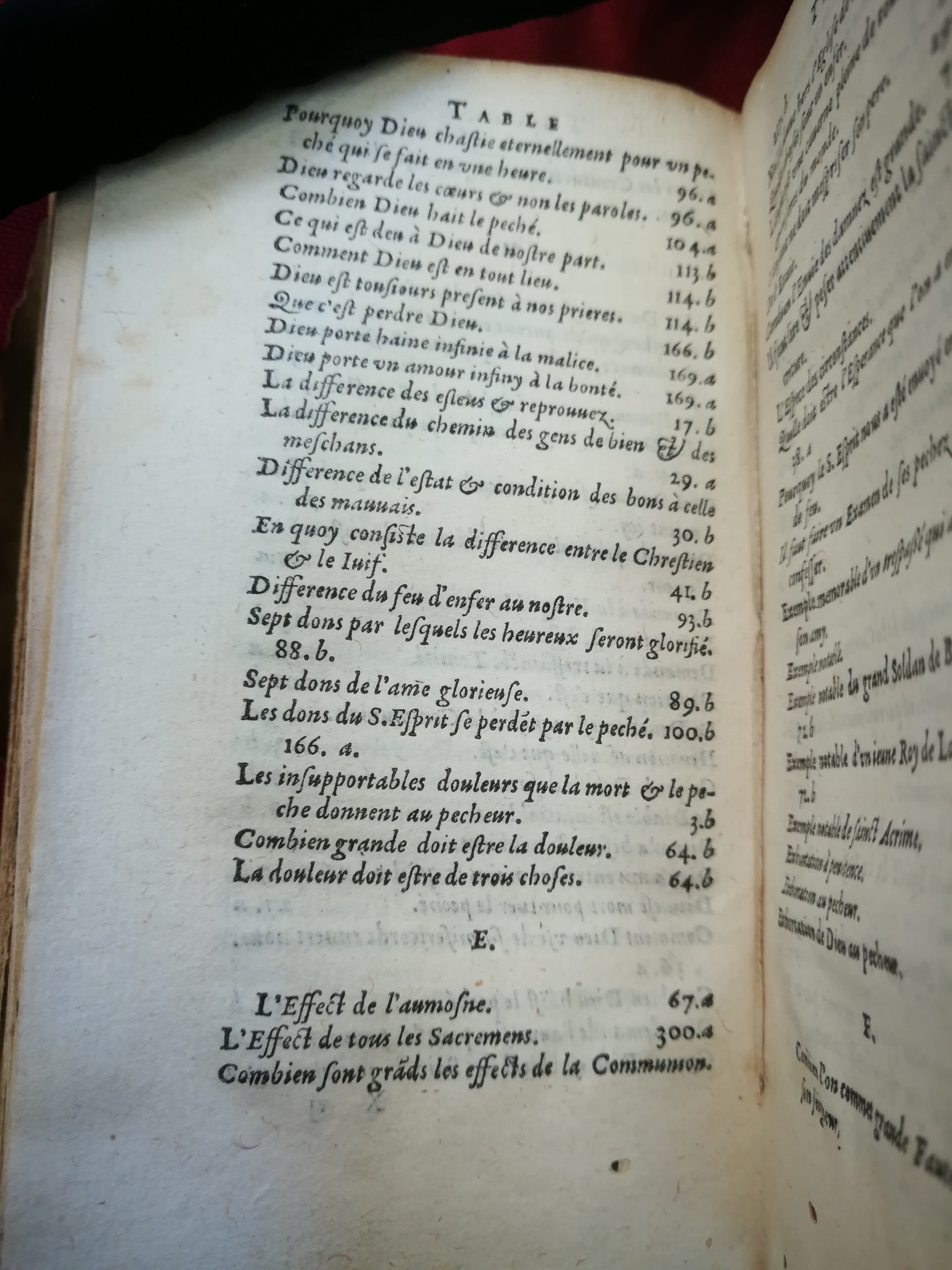 1596 - Guillaume Chaudière - Trésor de toutes les œuvres spirituelles du révérend Père F. Louis de Grenade - BM Tours