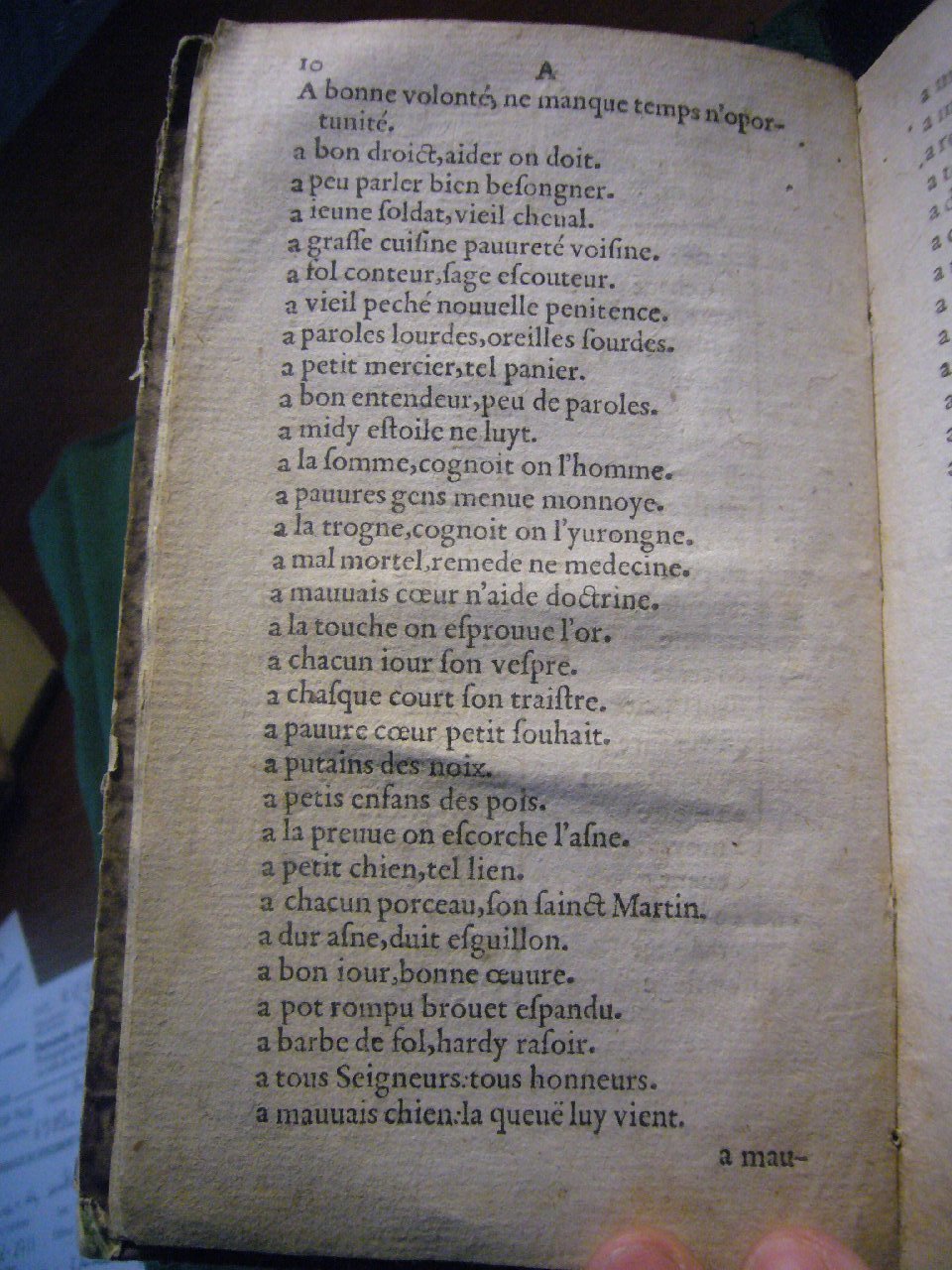 1617 - François Lefebvre - Trésor de sentences dorées et argentées - BnF Tolbiac