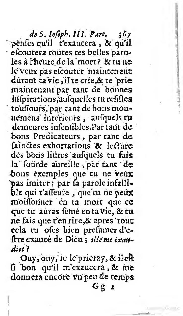 1646 - Jean Piot - Trésor inestimable de Saint-Joseph - BNC Rome