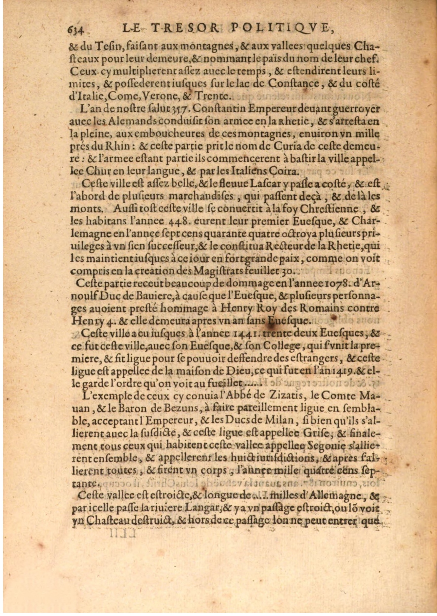 1608 - Nicolas Du Fossé - Trésor politique - BSB Munich