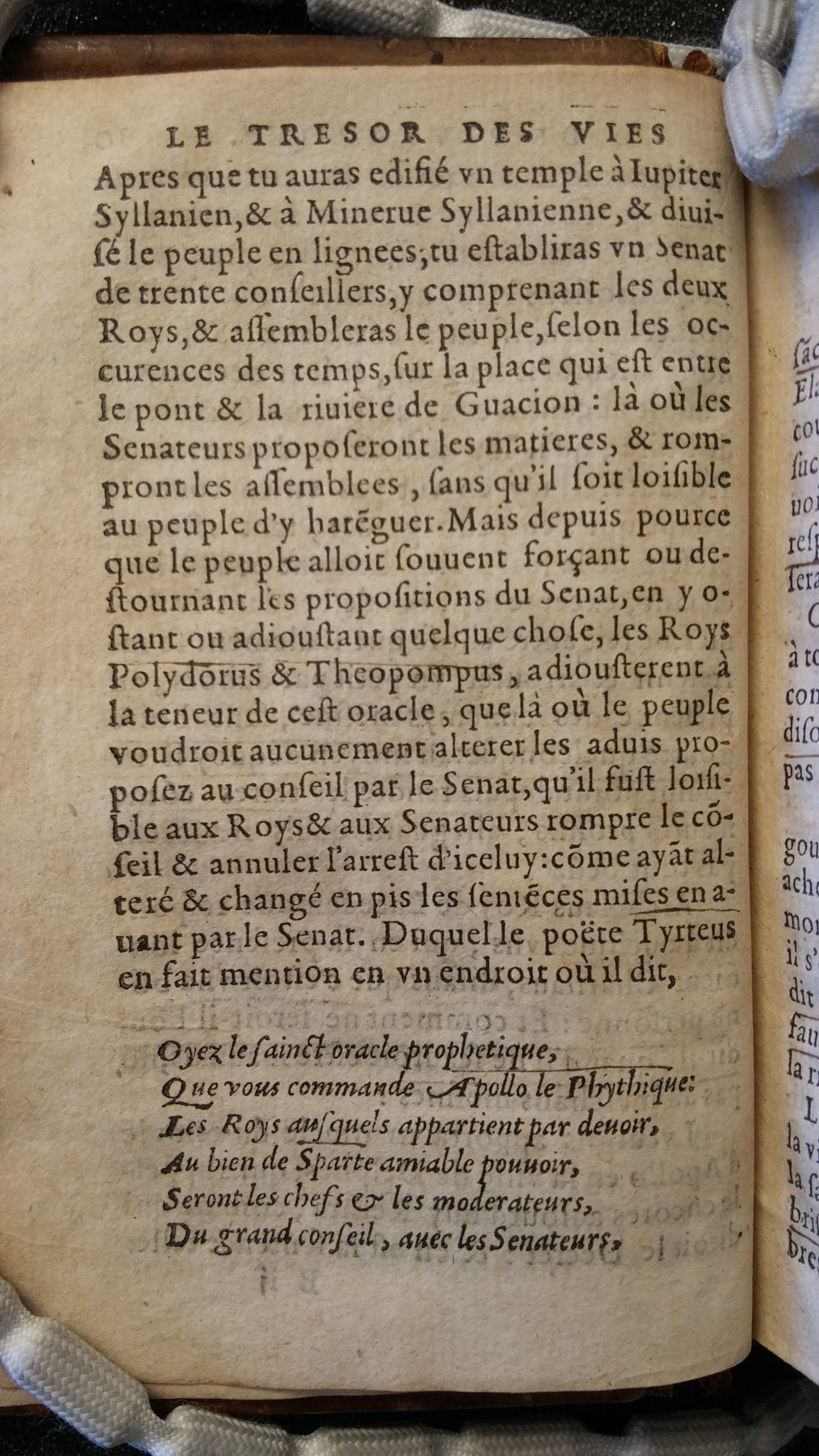 1577 - Claude Micard - Trésor des vies de Plutarque - Saint-Gallen