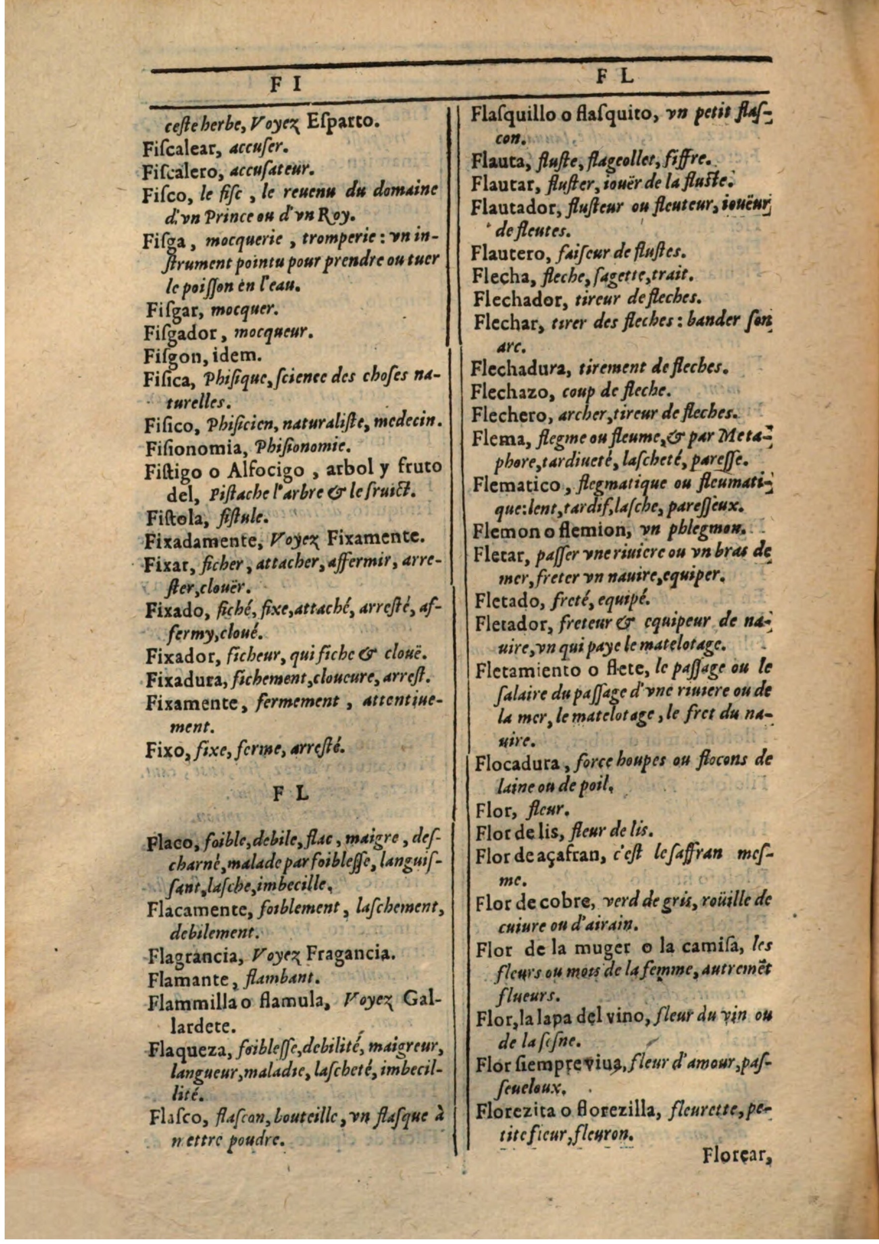 1607 - Marc Orry - Trésor des deux langues espagnole et française (Première partie) - BSB Munich 1607 - Marc Orry - Trésor des deux langues espagnole et française (Première partie) - BSB Munich