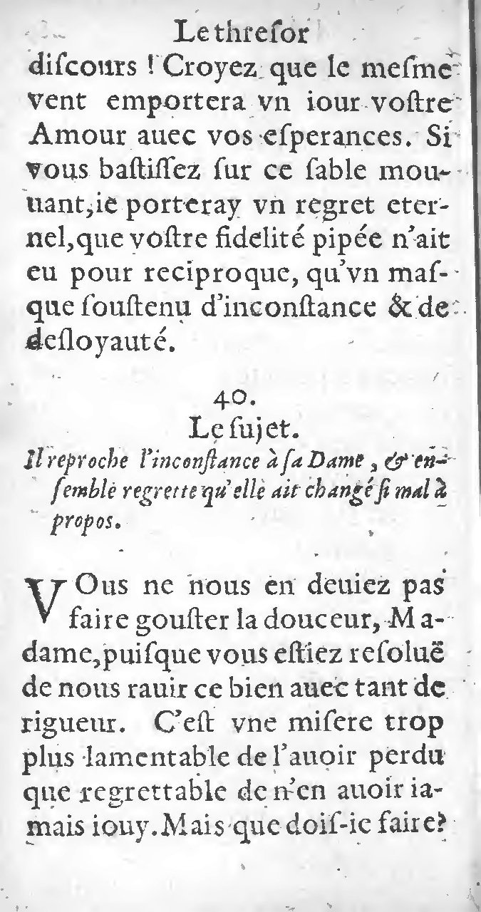1597 - Thomas Daré - Trésor d’amour - Toronto