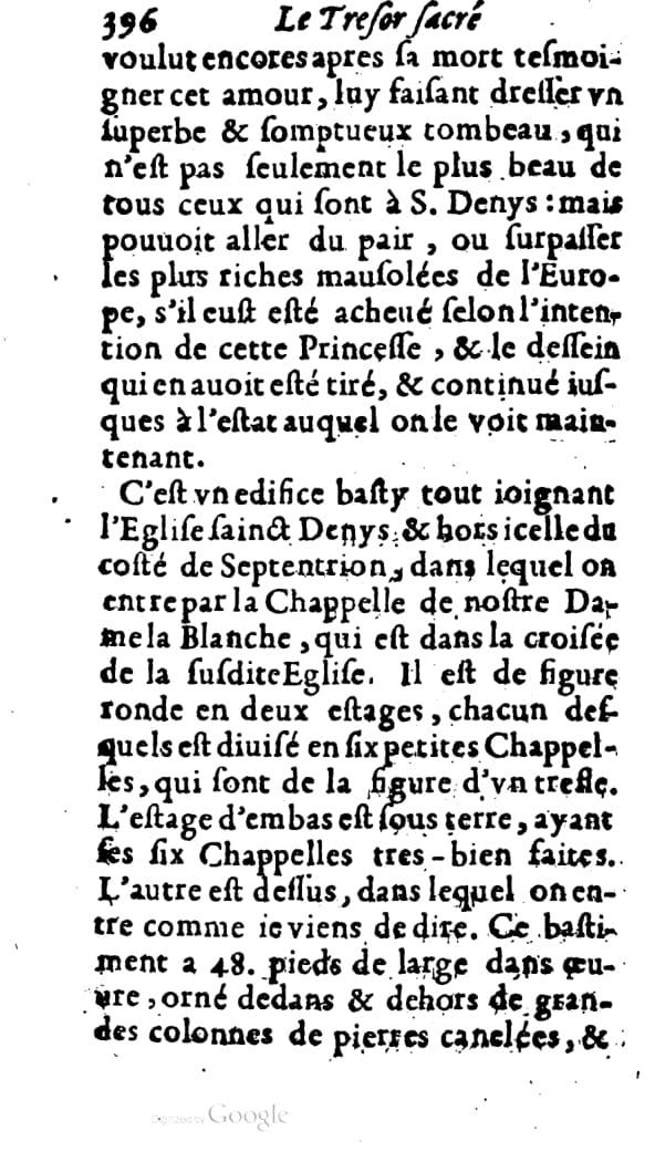 1646 - Jean Billaine - Trésor sacré ou inventaire des saintes reliques - BM Lyon