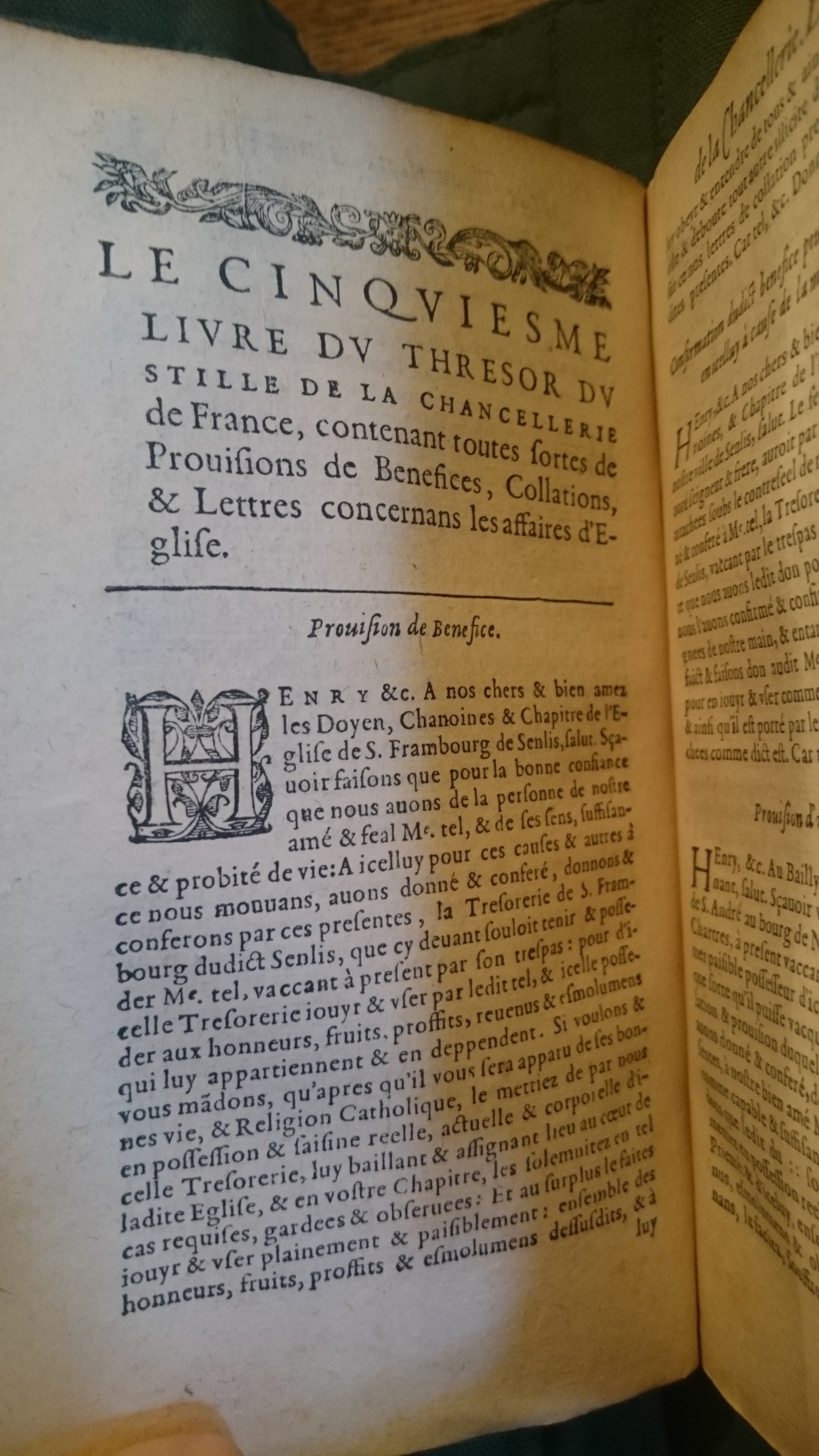 1599 - Abel Langelier - Trésor du nouveau style et protocole de chancellerie - BnF